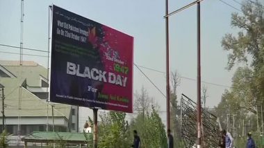 Black Day in Jammu and Kashmir: India to Observe October 22 as Black Day to Highlight Pakistan's Role in Instigating Violence and Terror in the Valley