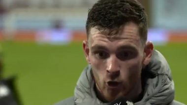 Liverpool’s Andrew Robertson Expresses Disappointment After Draw Against Everton