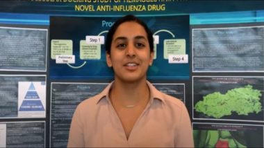 Anika Chebrolu, Indian-American Teenager Scientist, Wins $25,000 Prize for Her Work on Potential COVID-19 Treatment