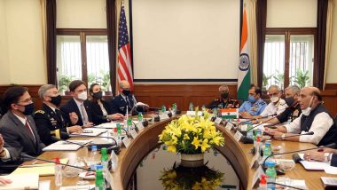India-US 2+2 Ministerial Dialogue Underway at Hyderabad House