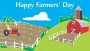 Happy National Farmer's Day 2020 HD Images and Wallpapers For Free Download Online: WhatsApp Messages, GIFs, Facebook Photos and Greetings to Send Wishes of Farmers' Day