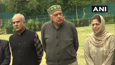 Farooq Abdullah Appointed President of 'People's Alliance', The Coalition of Jammu & Kashmir Parties Seeking Article 370 Restoration