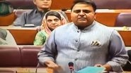 Pakistan Minister Fawad Chaudhry Calls Pulwama 'Achievement' of Imran Khan Govt (Watch Video)