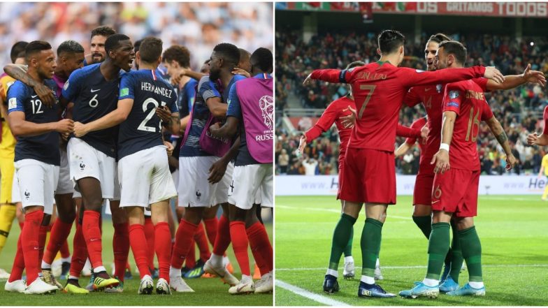 France vs Portugal, UEFA Nations League 2020–21 Live Streaming Online in IST: Get Match Free Telecast Time and TV Channels to Watch in India