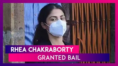 Rhea Chakraborty Granted Bail By The Bombay High Court In Drugs Case Linked To Sushant Singh Rajput’s Death; No Reprieve For Brother Showik