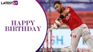 Glenn Maxwell Birthday Special: From 90 vs CSK to 95 Against SRH, Top IPL Knocks of the Kings XI Punjab Batsman