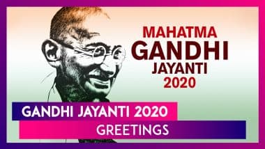 Gandhi Jayanti 2020 Greetings: WhatsApp Messages, Quotes, Images and Wishes to Send on October 2