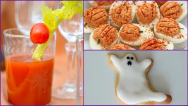 Halloween Party 2020 Food Ideas: From Snacks, Cocktails to Desserts, Interesting Recipes to Add The Spooky Flavour on Your Menu (Watch Videos)