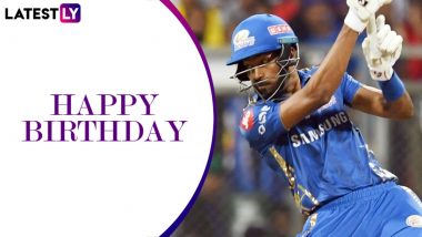 Hardik Pandya Birthday Special: 91 vs KKR & Other Ridiculously Awesome Performances by Mumbai Indians All-Rounder in IPL