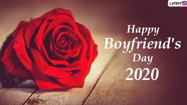 National Boyfriend's Day 2020 Wishes: WhatsApp Stickers, Facebook Greetings, GIF Images, Loved-Filled Messages And SMS to Send Your Partner