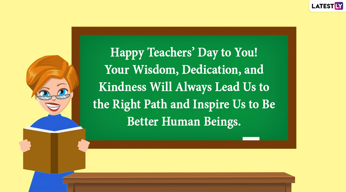 World Teacher’s Day 2020 Greetings: WhatsApp Stickers, Facebook ...