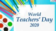 World Teachers&rsquo; Day 2020 Wishes: WhatsApp Stickers, Facebook Greetings, Instagram Stories, GIF Images, Thoughtful Messages And SMS to Send Your Teacher