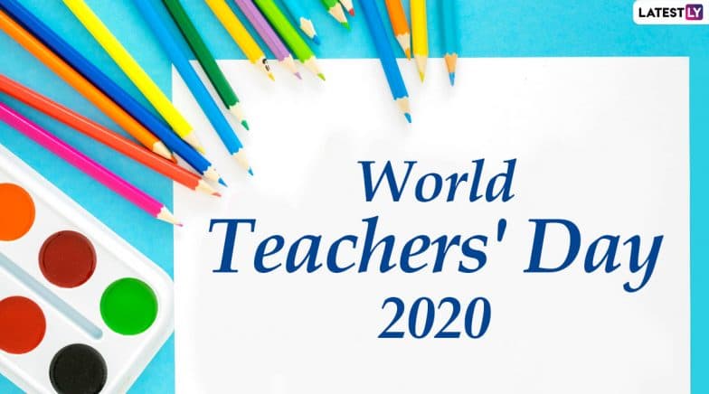 World Teachers’ Day 2020 Wishes: WhatsApp Stickers, Facebook Greetings ...