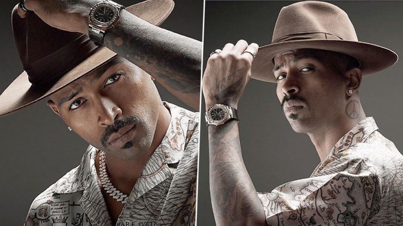 Hardik Pandya Flaunts Rare Patek Philippe Nautilus Watch Worth Rs 1.65 Crore During IPL Photoshoot With Mumbai Indians (See Pics)