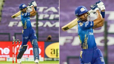 Hardik Pandya Scores Joint-Fastest Half-Century for Mumbai Indians This Season During RR vs MI IPL 2020, Netizens Hail the All-Rounder