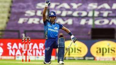 Hardik Pandya Shows Solidarity Towards Black Lives Matter Movement, Mumbai Indians Star Shares Picture of Him Taking a Knee After Scoring Fifty in RR vs MI IPL 2020 Match