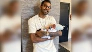 Hardik Pandya Shares Throwback Picture With His Baby Boy Agastya, Calls Him &lsquo;Greatest Gift!&rsquo; (See Post)