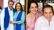 Dharmendra, Hema Malini are All Smiles in Actress&rsquo; Throwback Birthday Photos (See Pics)