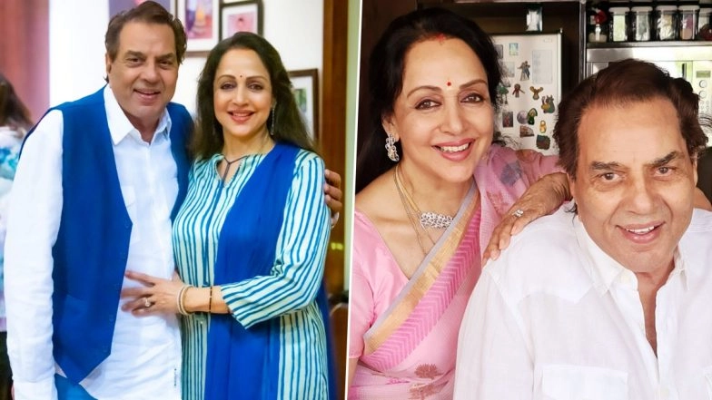Dharmendra, Hema Malini are All Smiles in Actress’ Throwback Birthday Photos (See Pics)