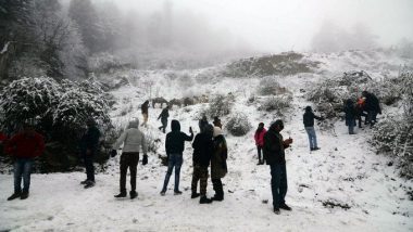 Keylong in Himachal Pradesh Sees Season's First Snowfall