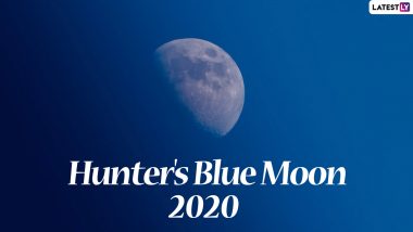 Hunter's Moon 2020 Date and Timings in IST: Know Everything About The Rare Occurrence of Blue Full Moon on Halloween Night