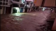 Hyderabad Rains: Heavy Overnight Showers Wreak Havoc; Flash Floods in Parts of The City (Watch Videos)
