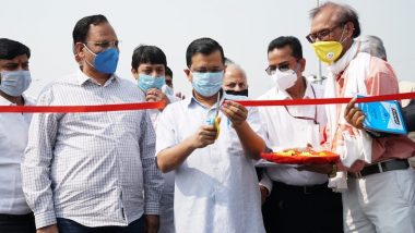 Delhi CM Arvind Kejriwal Inaugurates Seelampur-Shastri Park Flyover, Congratulates PWD Officials for Completion of Project