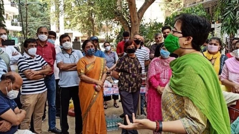 AAP MLA Atishi Reaches Out to People of Kalkaji With Report of Spaces Where Residents Feel Unsafe