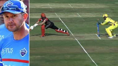 Iceland Cricket Take Sly Dig at Ricky Ponting’s Stance on Mankading, Share Picture of MS Dhoni Stumping Out AB de Villiers