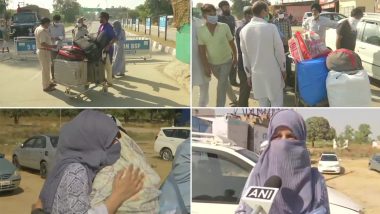 Indians Stranded in Pakistan Due to COVID-19 Lockdown Return via Attari-Wagah Border; See Heartwarming Images