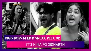 Bigg Boss 14 Episode 11 Sneak Peek 02| Oct 16 2020: It’s Hina vs Sidharth