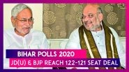 Bihar Polls 2020: Nitish Kumar&rsquo;s JD(U) & BJP Reach 122-121 Seat Deal; Chirag Paswan&rsquo;s Lok Janshakti Party To Fight Alone