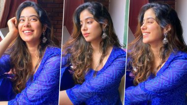 Janhvi Kapoor Is Having That Always Beautiful and Comfortable in an Anarkali Set Perfect for Everyday Mood!