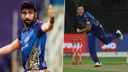 Trent Boult, Jasprit Bumrah Dent CSK Upfront As MS Dhoni-led Side Slumps to 21/5 Against Mumbai Indians in IPL 2020; Twitterati React
