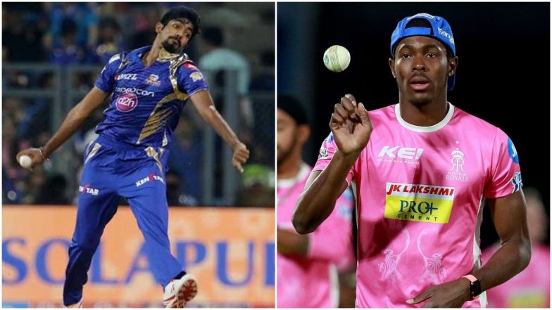 Jofra Archer Imitates Jasprit Bumrah’s Bowling Action Ahead of RR vs MI IPL 2020 Match (Watch Video)