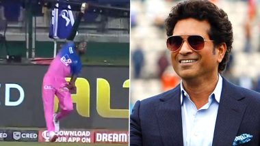 Sachin Tendulkar Hilariously Describes Jofra Archer’s Spectacular Catch During RR vs MI Clash in IPL 2020 (View Tweet)