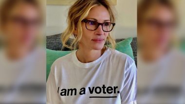 Julia Roberts Celebrates 53rd Birthday as a Proud Voter; Actress Encourages Fans to Vote