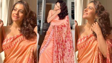 Kajol Devgan Flaunts a Rs.16,900 Worth of Six Yards of Floral Elegance!