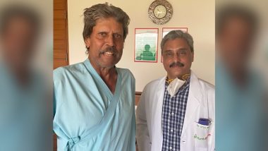 Kapil Dev Health Update: Ex-India Captain Discharged From Hospital After Successful Angioplasty, Says Chetan Sharma