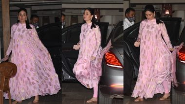 Rs 25,000! That's How Much Preggers Kareena Kapoor Khan's Pink Anarkali Outfit By Masaba Gupta Costs