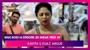 Bigg Boss 14 Episode 20 Sneak Peek 01 | Oct 29 2020: Kavita Slams Eijaz For Calling Her a Friend