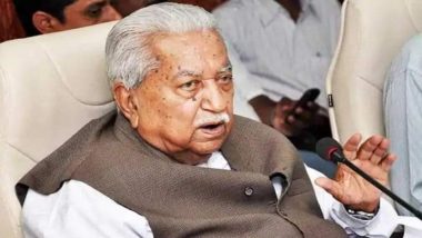 Keshubhai Patel Dies at 92, Former Gujarat CM was Undergoing Treatment at a Hospital in Ahmedabad