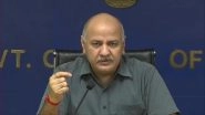 Delhi Schools: Government & Private Schools in National Capital to Remain Closed Until Next Order, Says Manish Sisodia