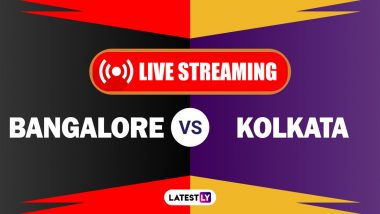 RCB vs KKR IPL 2020 Live Cricket Streaming: Watch Free Telecast of Royal Challengers Bangalore vs Kolkata Knight Riders on Star Sports and Disney+Hotstar Online