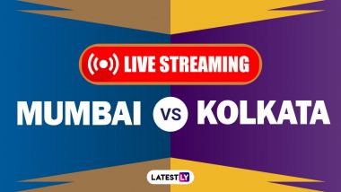 MI vs KKR, IPL 2020 Live Cricket Streaming: Watch Free Telecast of Mumbai Indians vs Kolkata Knight Riders on Star Sports and Disney+Hotstar Online