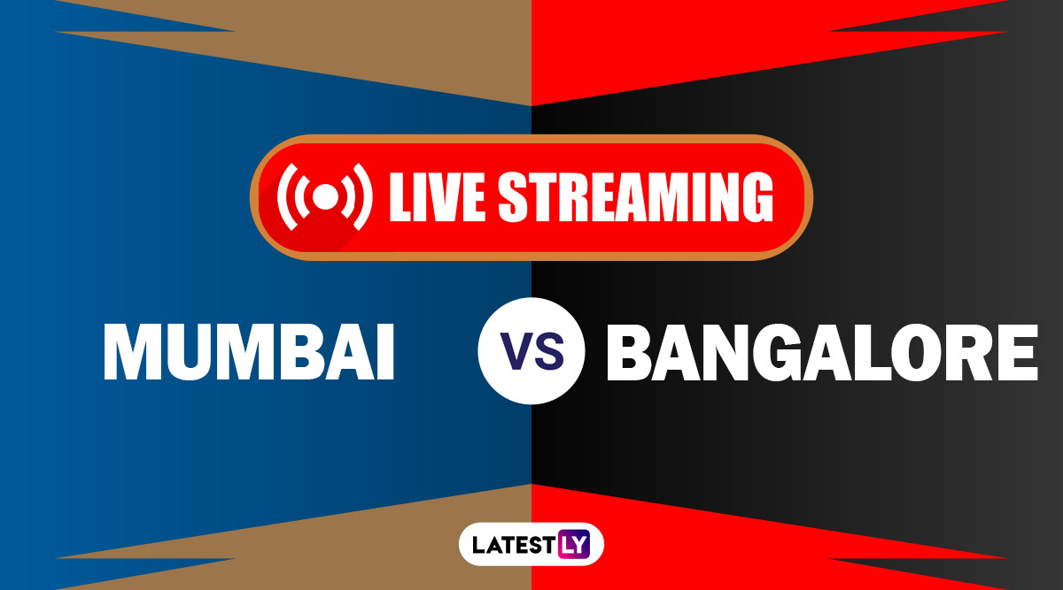 Cricket News MI vs RCB, IPL 2020 Live Cricket Streaming 🏏 LatestLY