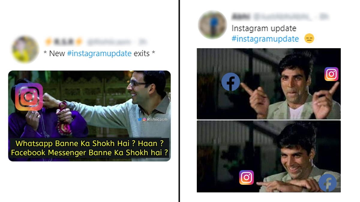 Viral News Instagram Facebook Messenger S Cross Messaging Feature Brings Truckload Of Funny Memes Latestly