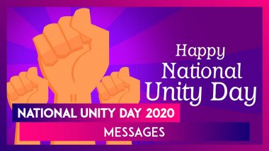 National Unity Day 2020 Greetings & Wishes to Mark Sardar Vallabhbhai Patel's Birth Anniversary