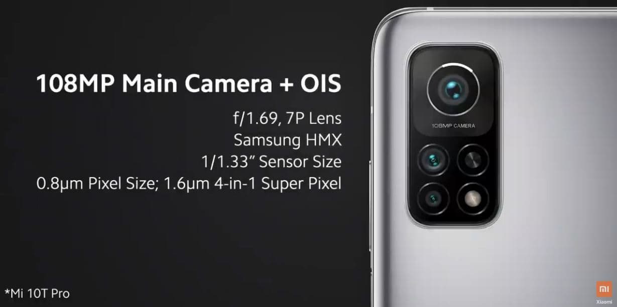 Mi 10T Camera