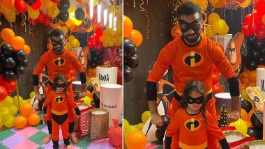 Mohamed Salah Turns Mr. Incredible to Celebrate Daughter Makka’s 6th Birthday, Liverpool Star Shares Adorable Superhero Fancy Dress Pic on Instagram